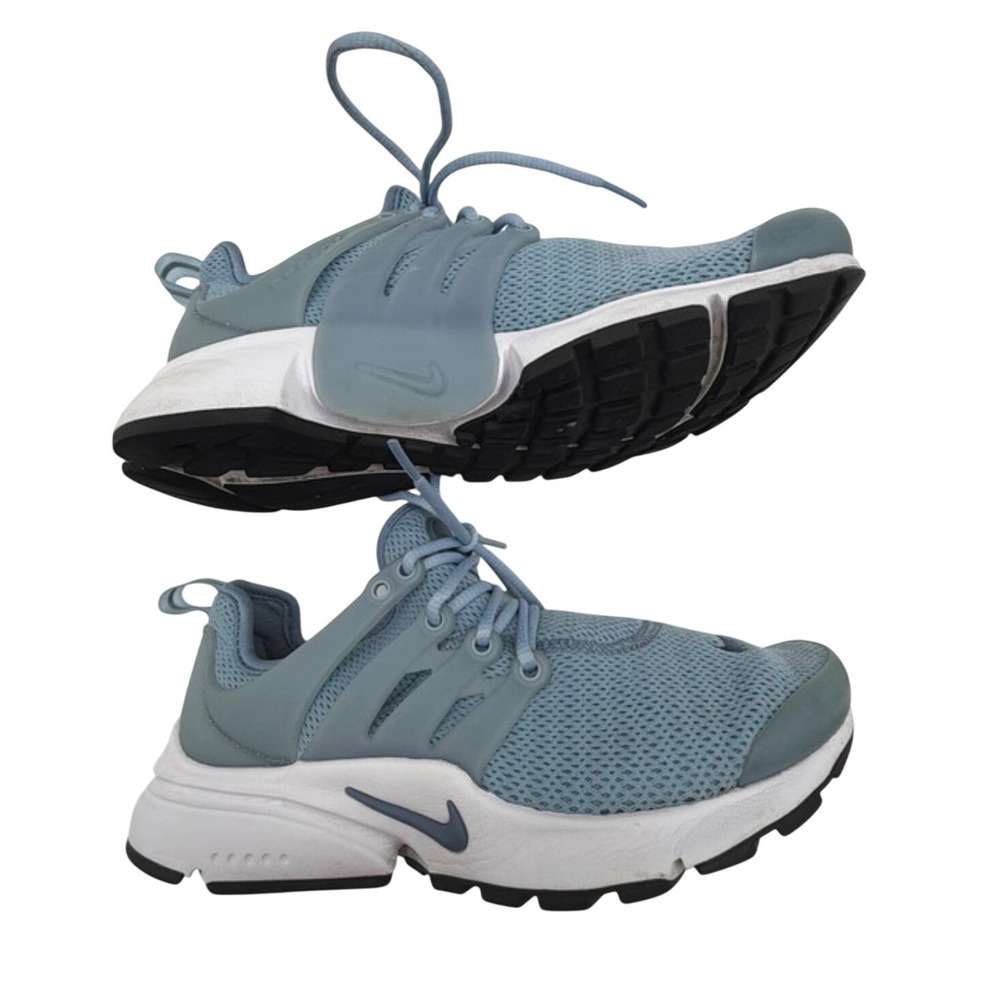 Nike Air Presto Running Shoes Size 6 Grey Blue 878068-400 Mesh Athletic Running